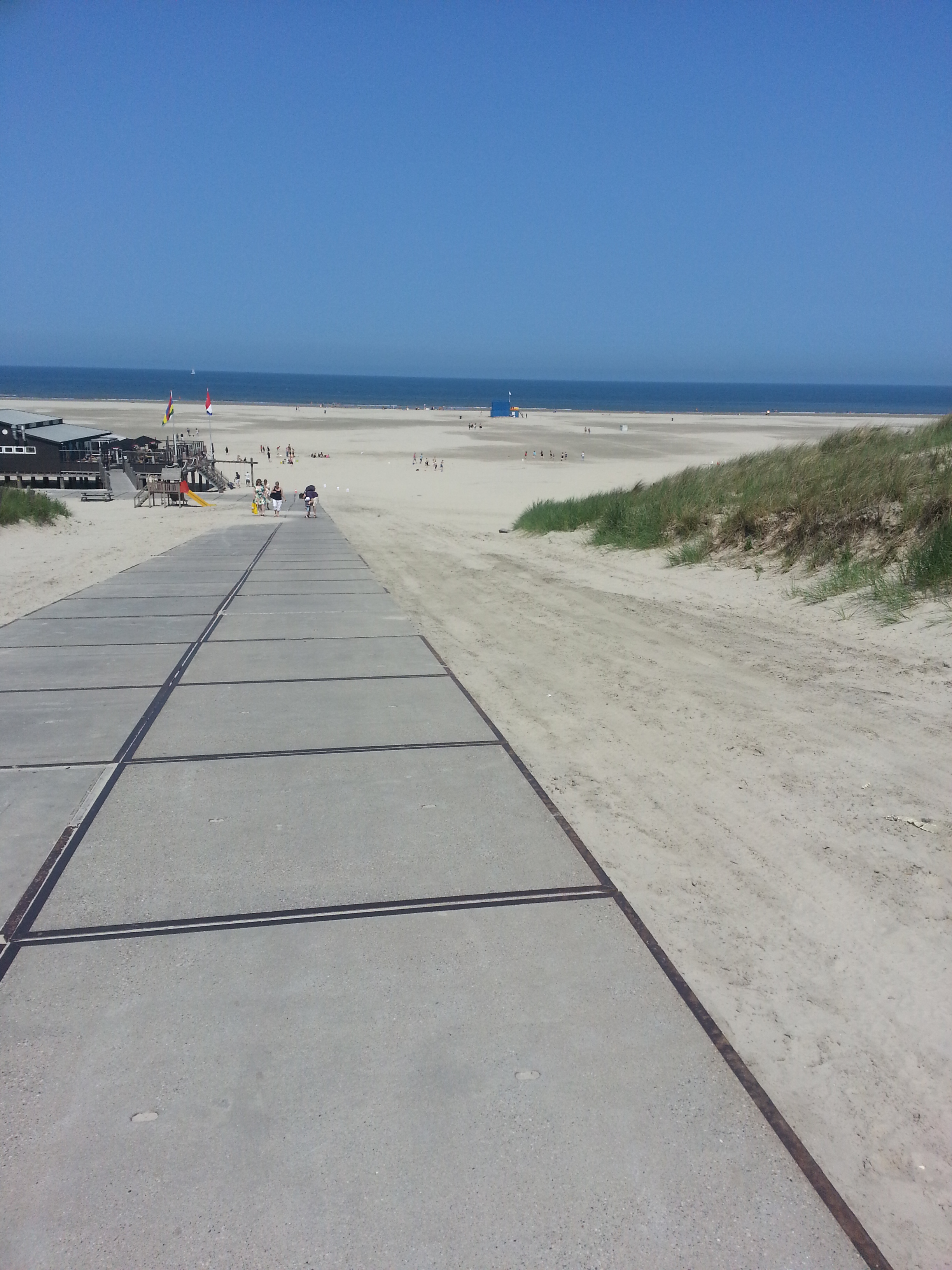 Badstrand Midsland aan Zee