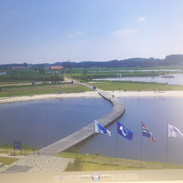 strand zuid blauwe stad