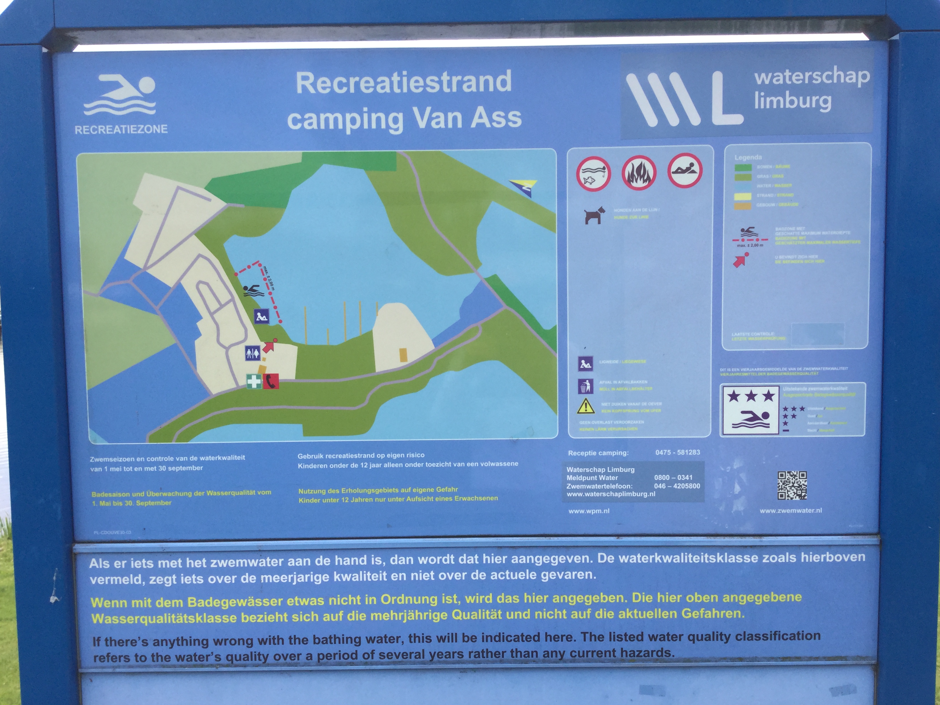 Recreatiestrand Camping Velmans/Maasparcje/Van Ass/Hermans