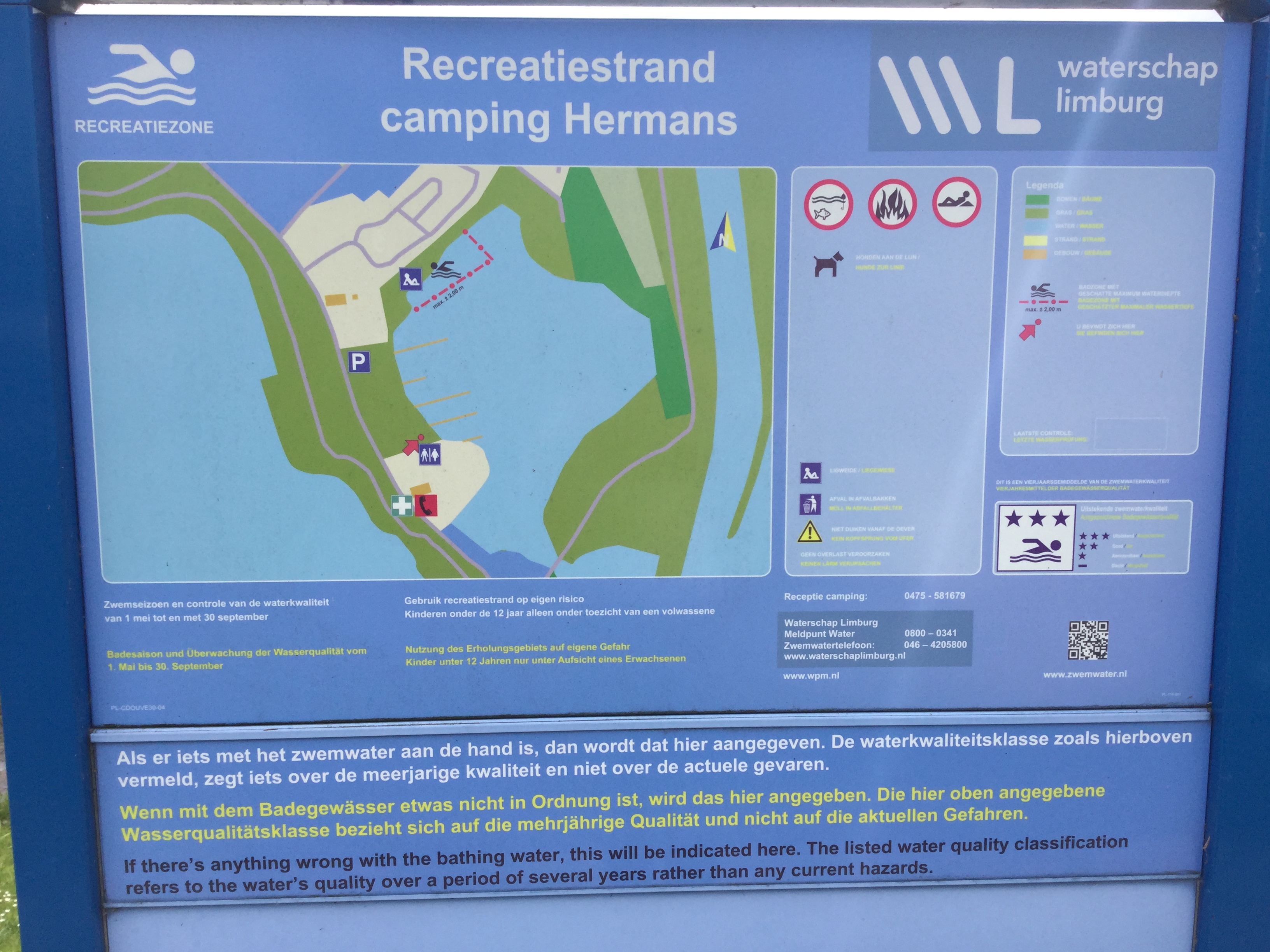 Recreatiestrand Camping Velmans/Maasparcje/Van Ass/Hermans