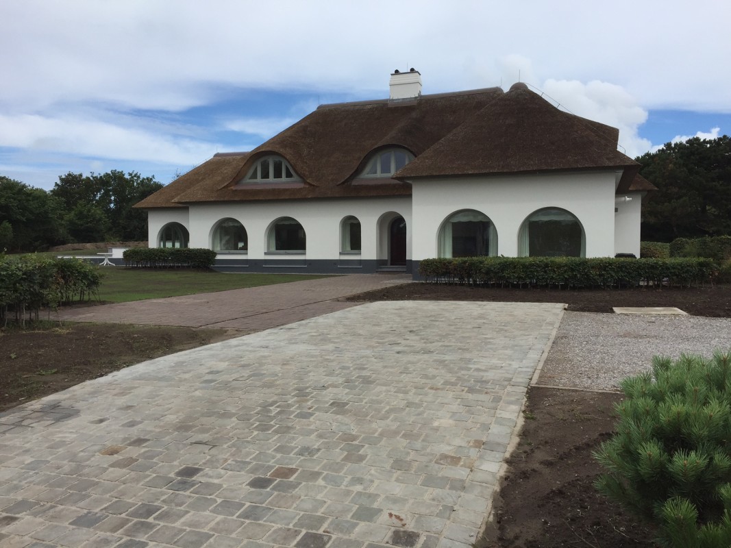 Cadzand, overgang Villa Leopold