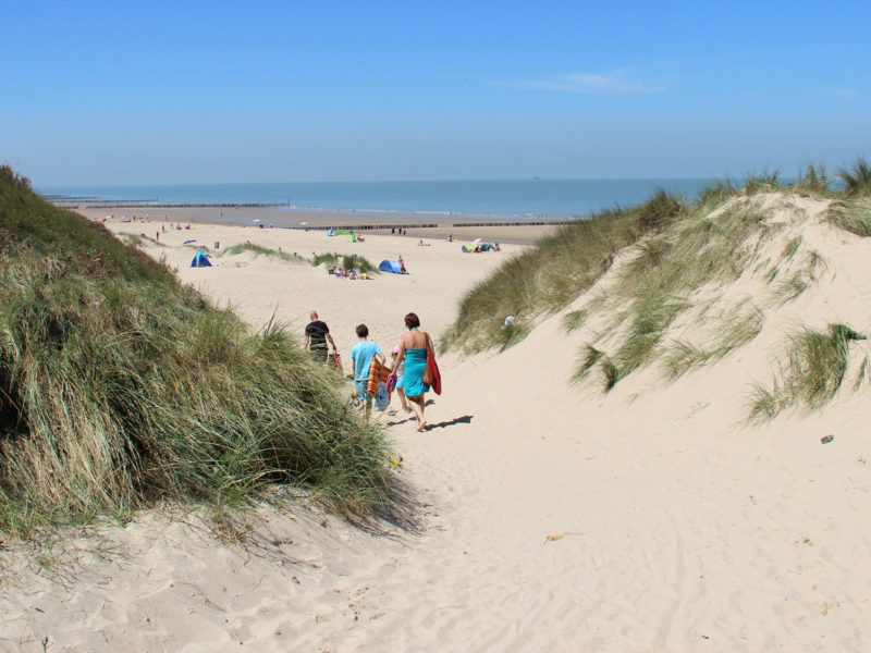 Domburg, overgang Hoogduin