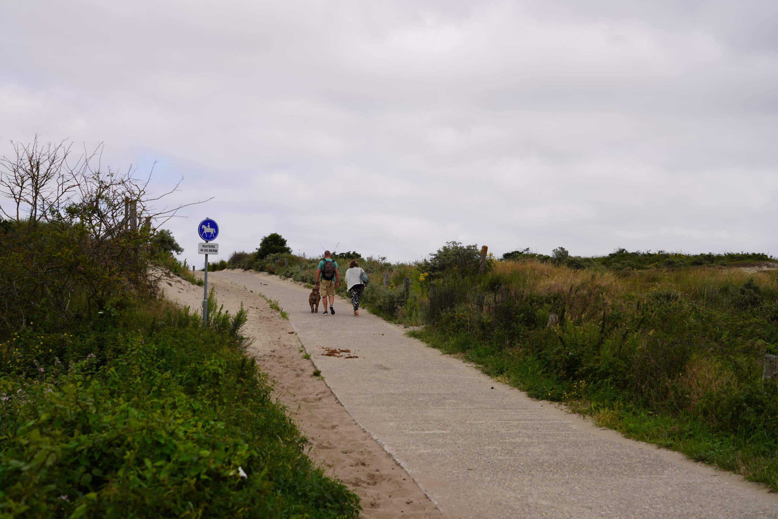 Renesse, overgang Scholderlaan