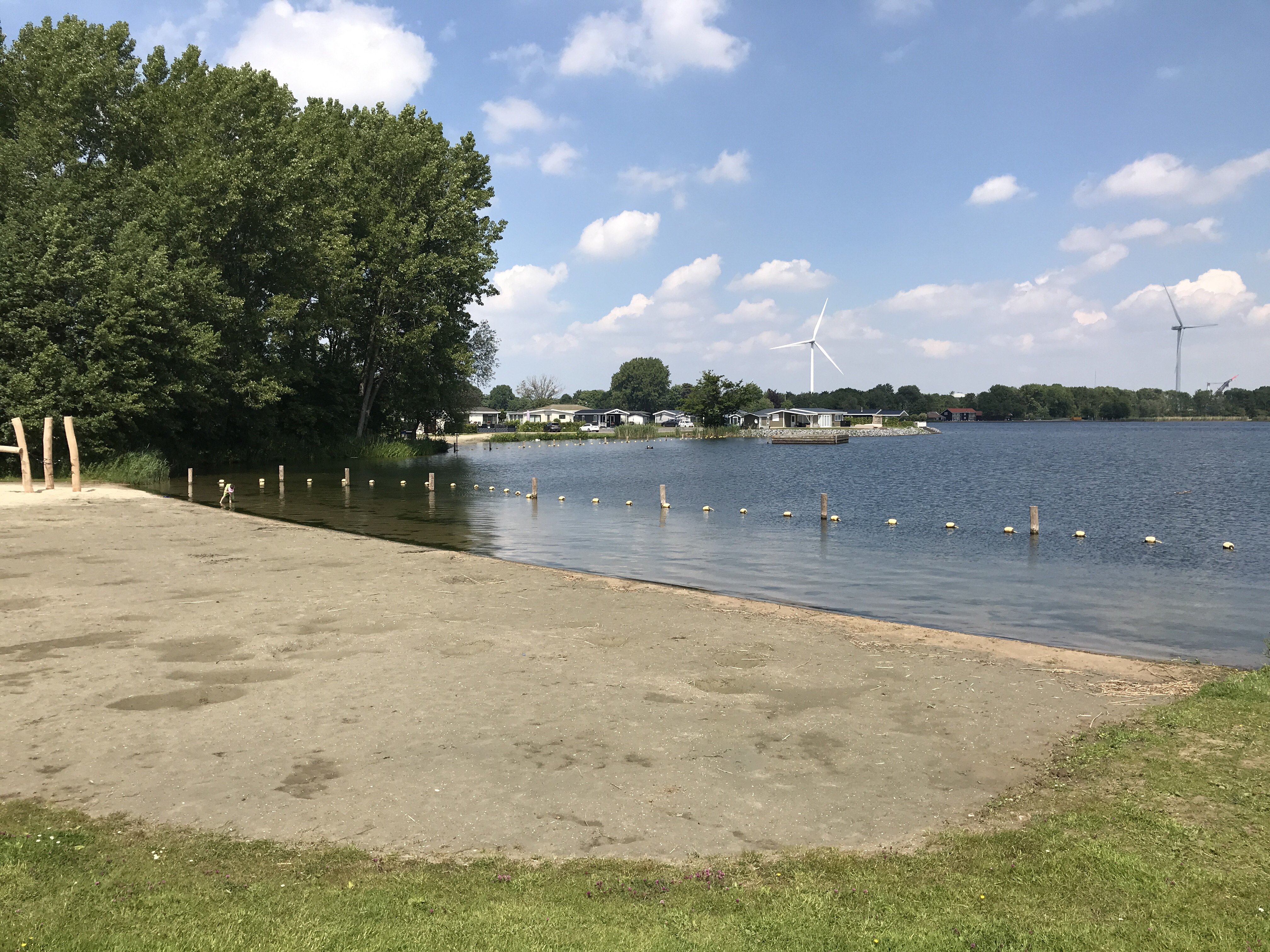 Brielse Meer Buitenstrand bij Camping de Meeuw
