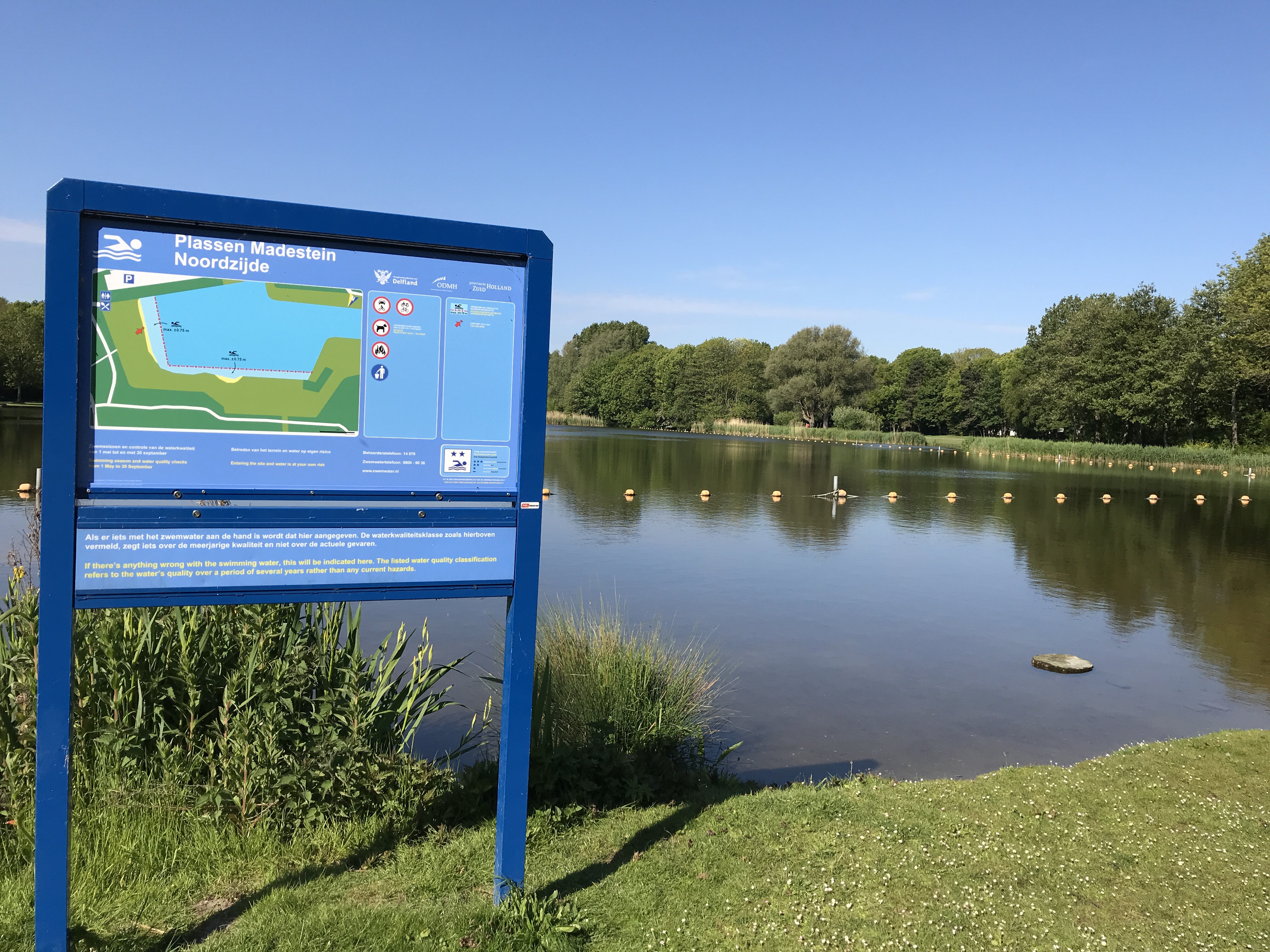 Plassen Madestein, Noordzijde